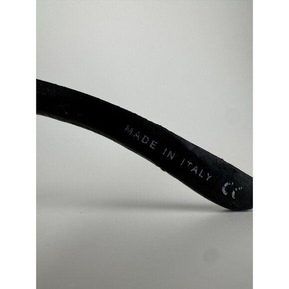 Chanel Reading Glasses Quilted Black Leather Frames Stitched W Case - Picture 8 of 12